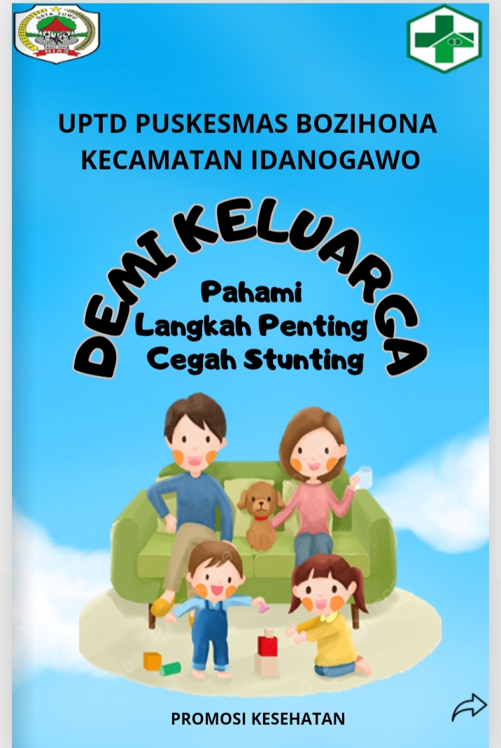 E-Book tentang Stunting, UPTD Puskesmas Bozihona.